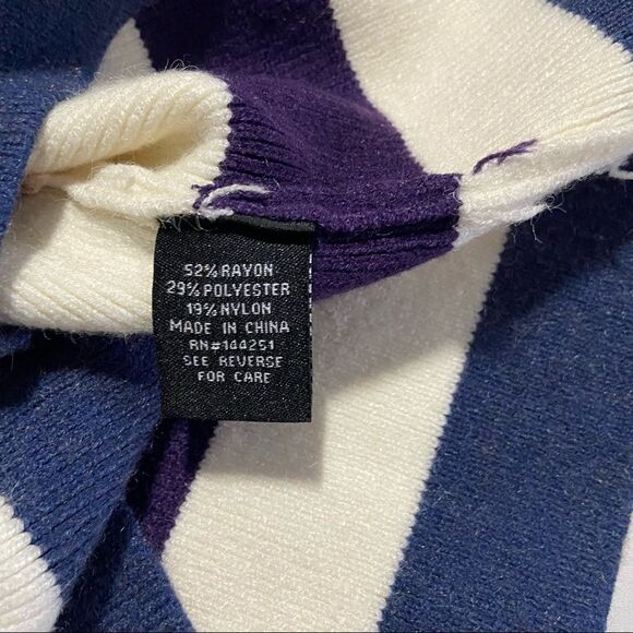 Moon & Madison Stripes Knit Tank Medium - Picture 4 of 7